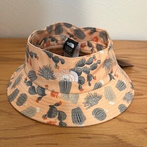 The North Face Cactus Peach Top-Knot Bucket Hat NWT 🌵 L/XL